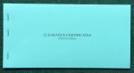 Clearance Certificates